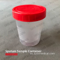 Covid Test Sputum Collection Cup con tapa